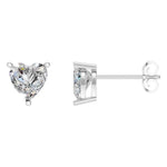 Heart Stud Earrings