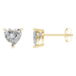 Heart Stud Earrings
