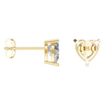 Heart Stud Earrings