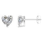 Heart Stud Earrings