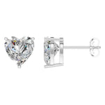Heart Stud Earrings