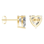 Heart Stud Earrings