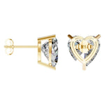 Heart Stud Earrings