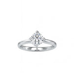 Emilia Eclectic Round Solitaire Ring-Dileti