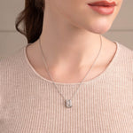 Maria Solitaire Emerald Pendant-Dileti