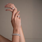 Oval Tennis Bracelet-Dileti