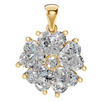 Multi Stone Pendant