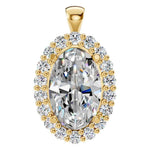 Oval Fashion Pendant