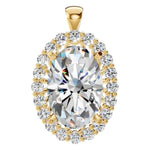 Oval Fashion Pendant