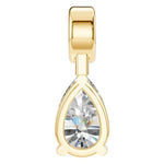 Pear Two Stone Pendant