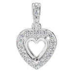 Heart Accented Pendant