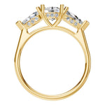 Round Three Stone Ring