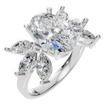 Oval Seven Stone Ring