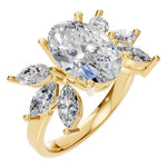 Oval Seven Stone Ring