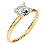 Four Prong Round Ring