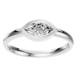 Marquise Bezel Ring