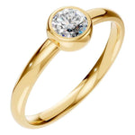 Round Bezel Ring