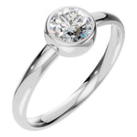 Round Bezel Ring