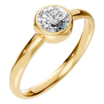 Round Bezel Ring