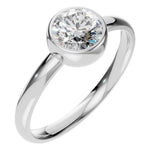Round Bezel Ring