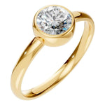 Round Bezel Ring