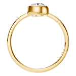 Round Bezel Ring