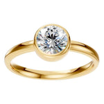 Round Bezel Ring