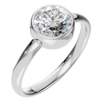 Round Bezel Ring