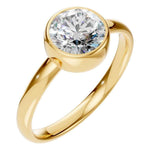 Round Bezel Ring