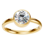 Round Bezel Ring