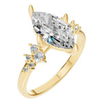 Accented Marquise Ring