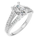 Side Stone Ring