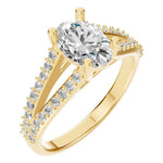 Side Stone Ring