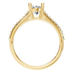 Side Stone Ring