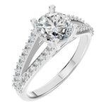 Split Shank Round Ring