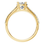 Split Shank Round Ring