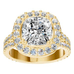 Accented Halo Ring