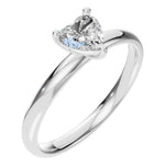 Three Prong Heart Ring