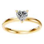 Three Prong Heart Ring