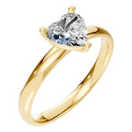 Three Prong Heart Ring