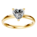 Three Prong Heart Ring