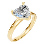 Three Prong Heart Ring