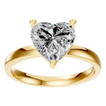 Three Prong Heart Ring