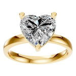 Three Prong Heart Ring