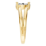 Split Shank Oval Ring