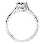 Cushion Accented Ring