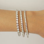 Round Tennis Bracelet-Dileti