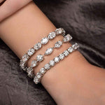 3 ctw Round Bracelet - Dileti