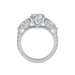 Tove Pear Twist Radiance Ring-Dileti