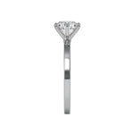 Ulla Classic Six-Prong Solitaire Ring-Dileti